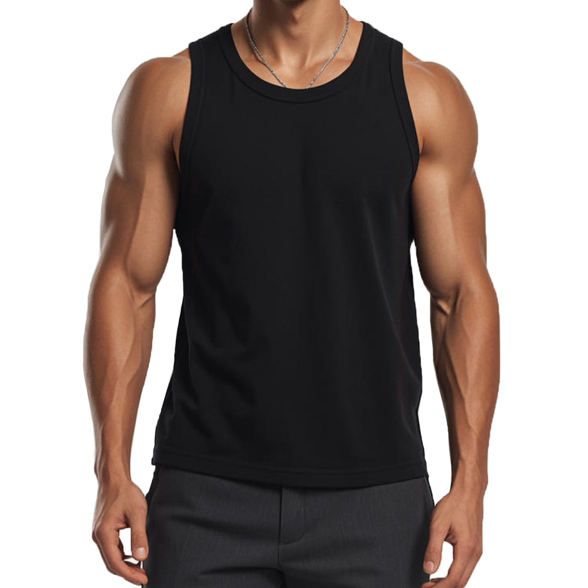 Premium Custom Men's Vest – 100% Cotton, Personalized Style & Practical Design