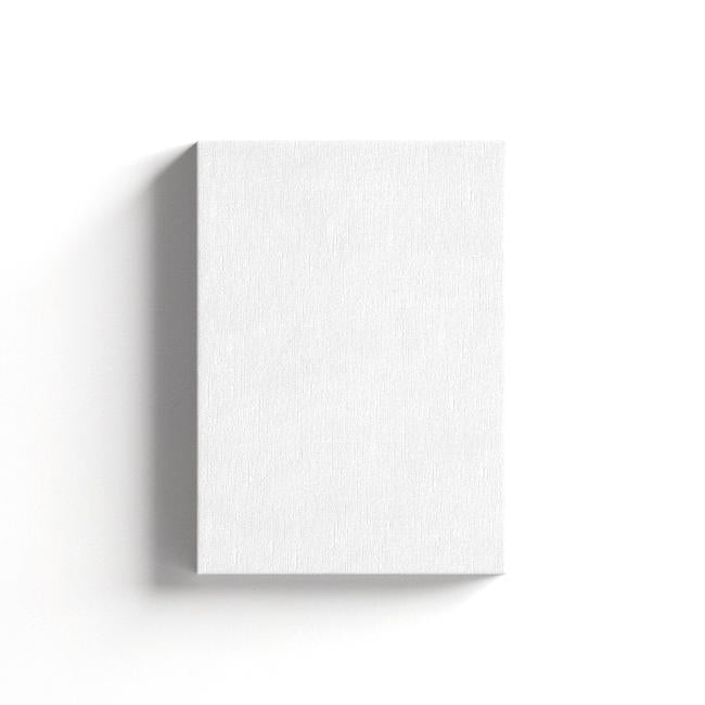 Custom high quality cotton canvas artwork with pinewood frame - versatile decor for modern spaces